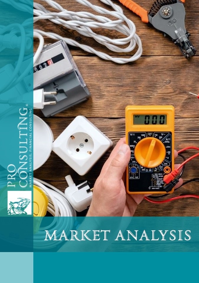 Market research report on pipes and electrical appliances in Ukraine. 2023 year